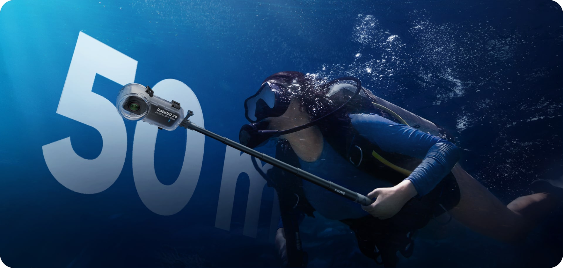 Insta360 X4 Invisible Dive Case