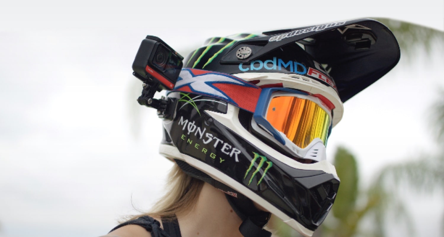 Комплект креплений для шлема Insta360 Helmet Mount Kit