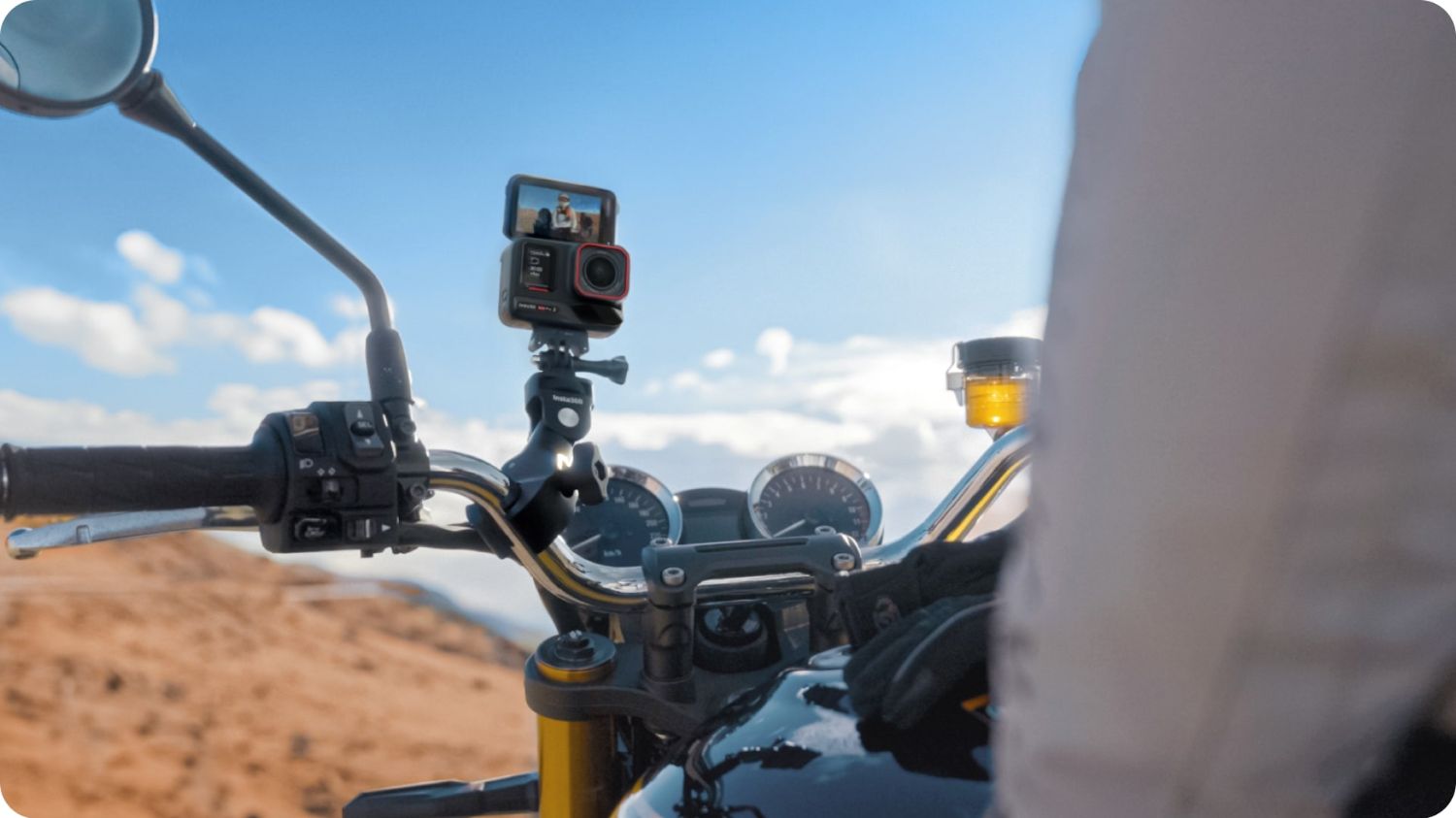 Крепление Insta360 Heavy duty clamp